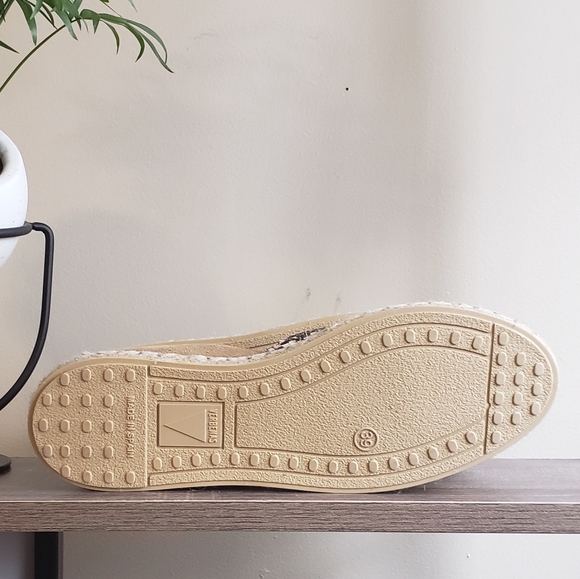 NWT Verbenas Suede and Snakeskin Detail Espadrille - Picture 5 of 6